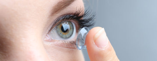 What To Do When A Contact Lens Becomes Stuck
