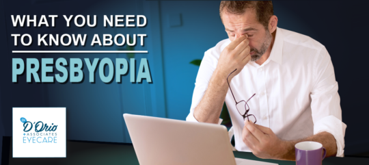 What You Need To Know About Presbyopia