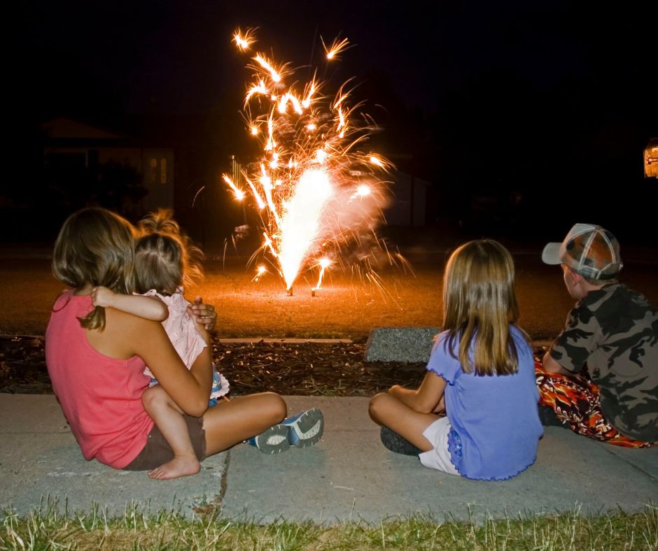 Firework eye injuries