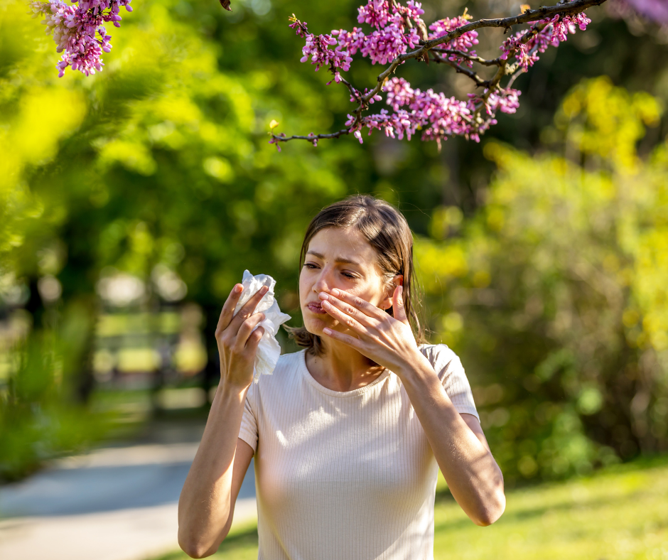 Spring eye allergies