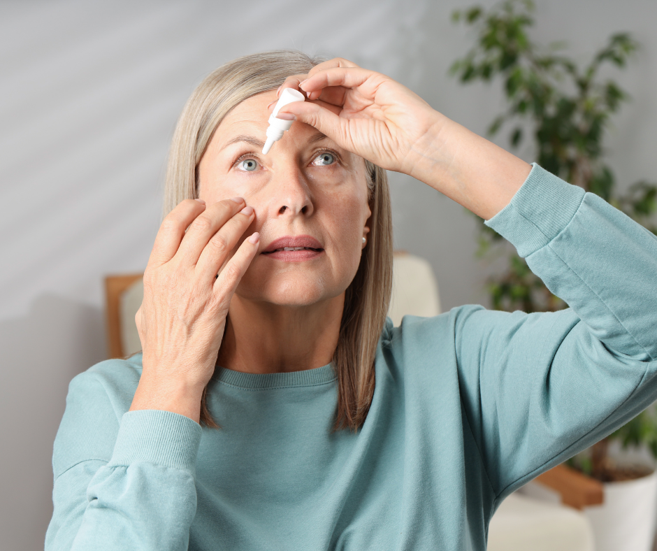 Spring eye allergies